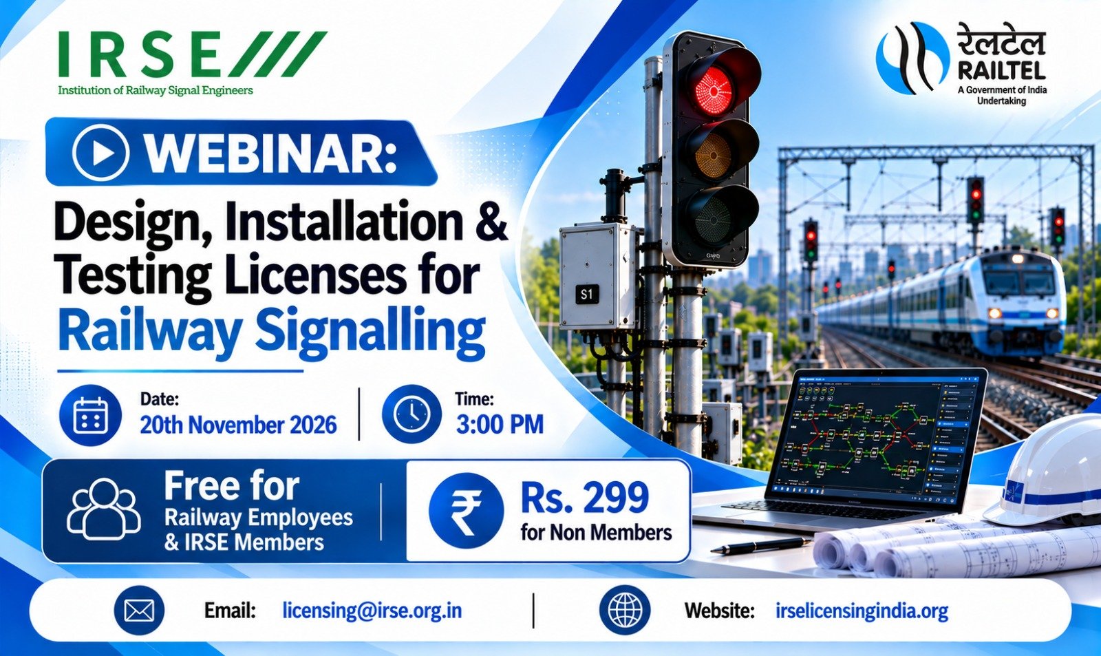 IRSE Webinar Poster